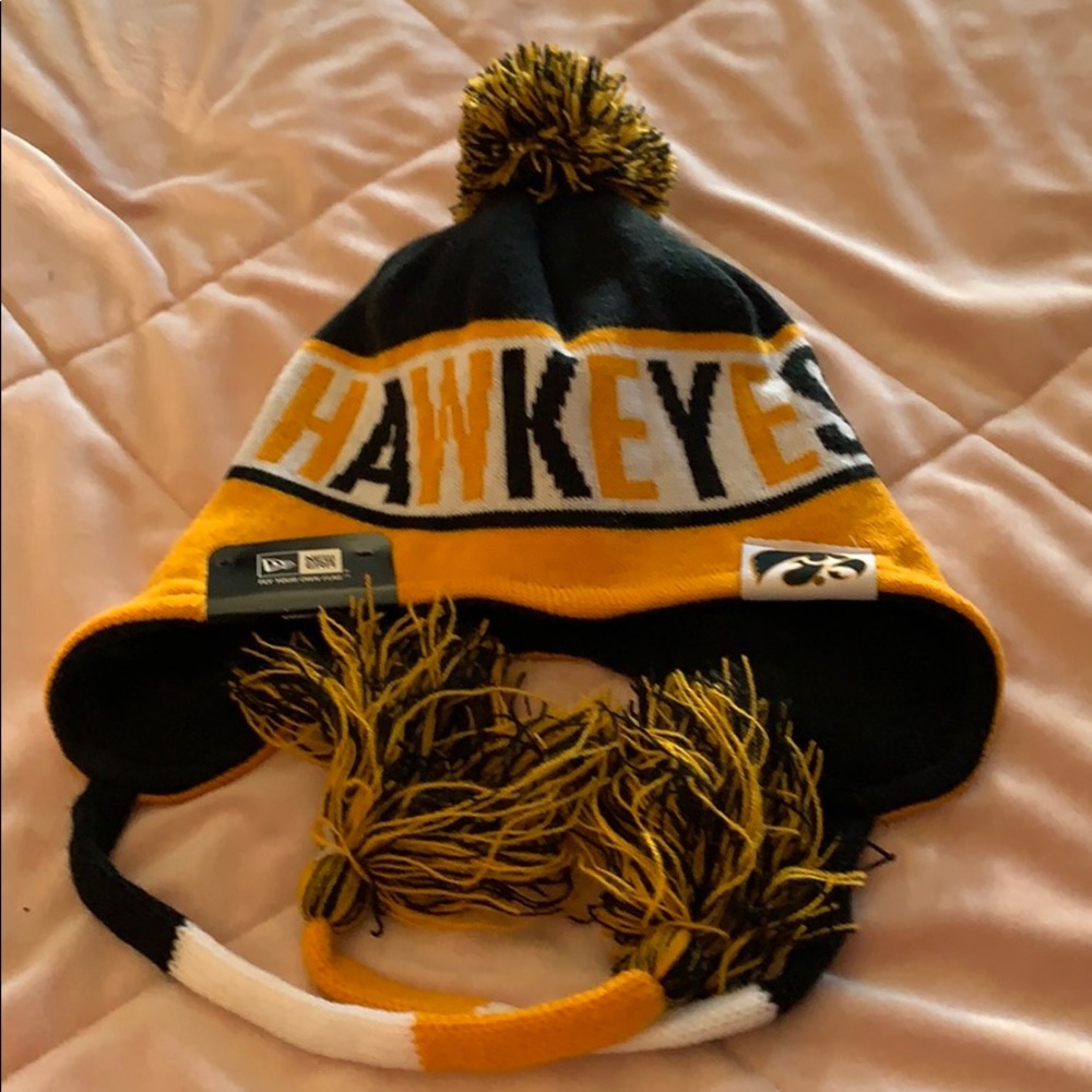 Iowa Hawkeye beanie